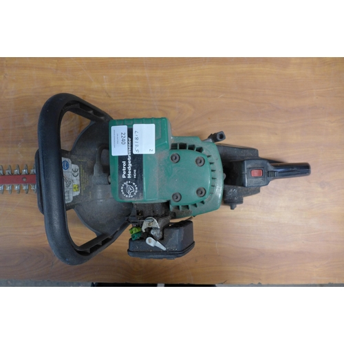 2240 - A Performance Power HG18 petrol driven hedge trimmer