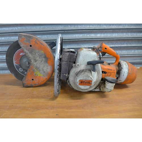 2246 - A Stihl TS350 petrol driven cut off saw