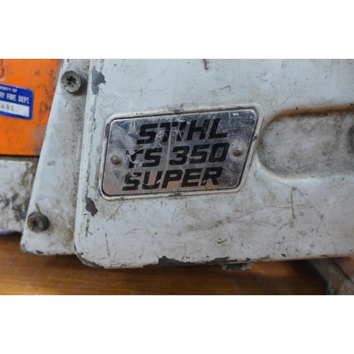 2246 - A Stihl TS350 petrol driven cut off saw