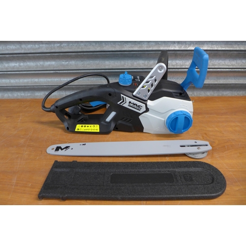 2247 - A Power Devil garden electric chainsaw and a Mac Allister MCSWP2000S 2000w electric chainsaw, boxed ... 