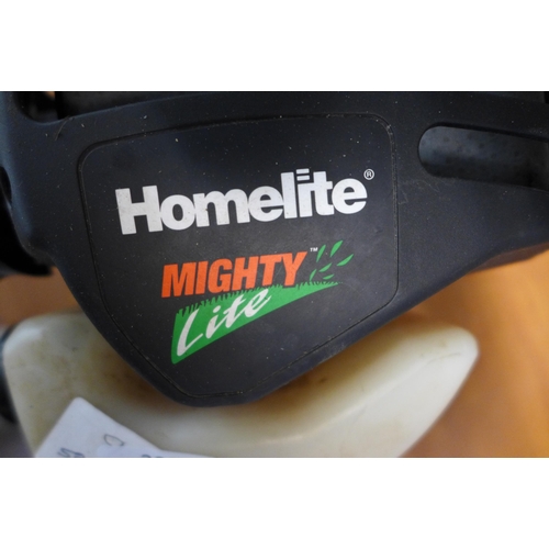 2251 - A Homelite Mighty Lite petrol hedge cutter - W plus McCulloch Super Air Stream IV blower vac a/f