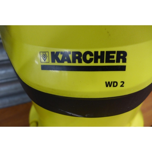 2270 - A Karcher WD2 240v wet and dry vacuum cleaner