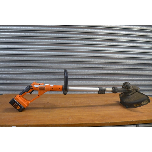 2275 - A Black and Decker GLC3630L20 cordless 30cm strimmer with a 36V 2AL lithium battery, charger and box