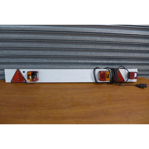 2281 - A 4.5ft trailer board with electrical cable