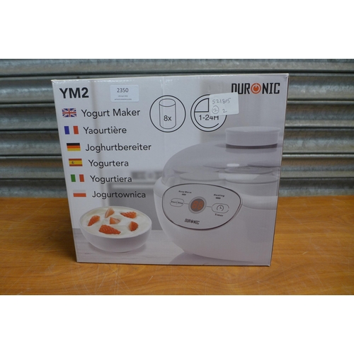 2350 - A Duronic YM2 yogurt maker and a household oxygen generator (2)