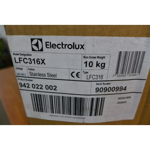 2397 - An Electrolux stainless steel extractor fan - unused