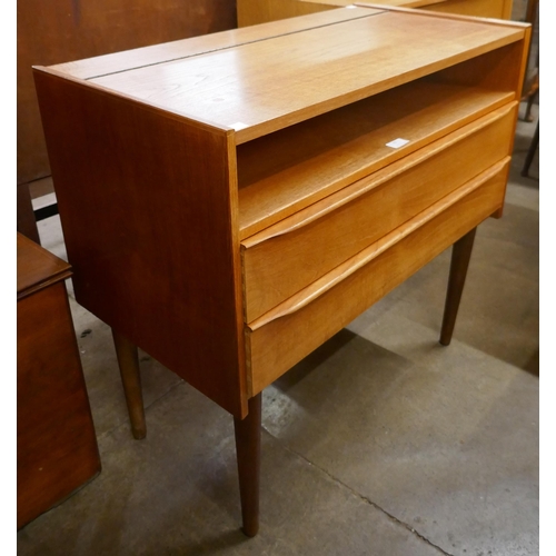 87 - A Swedish teak dressing chest