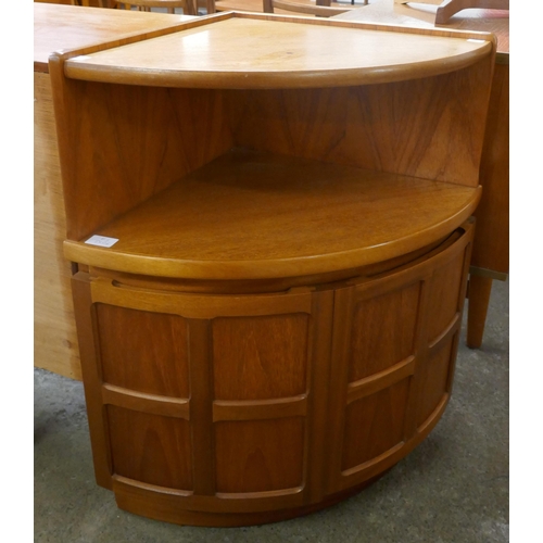 90 - A Nathan teak corner cabinet