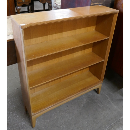 93A - A light oak bookshelf