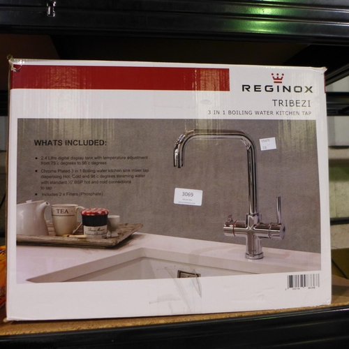 3069 - Reginox Tribezi Chrome Hot Tap Original RRP £249.99 + VAT (318-215) *This lot is subject to VAT