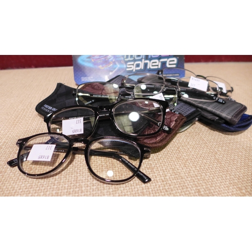 3074 - Quantity of FGX Reading Glasses & Wonder Sphere Spinner Ball (317-662-667) *This lot is subject to V... 