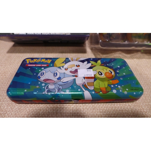 3104 - Pokemon Mini Tins & Pokemon Elite Trainer Box (318-53,54) *This lot is subject to VAT