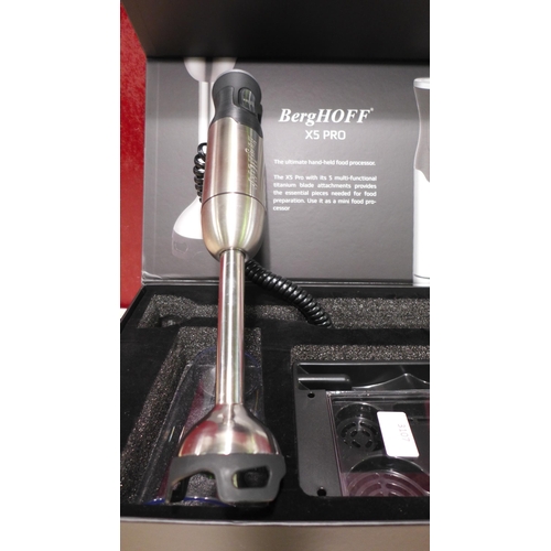 3107 - Berghoff X5 Pro Hand Heldblender (no blades/attachments) Original RRP £99.99 + VAT (318-74) *This lo... 