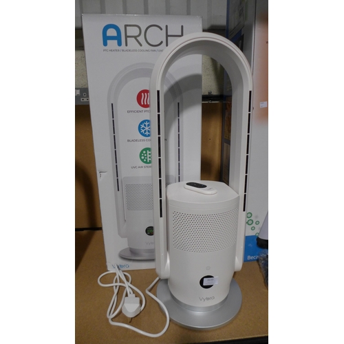 3110 - Vybra Arch 3 In 1 Heater (with remote) Original RRP £149.99 + VAT (317-157) *This lot is subject to ... 