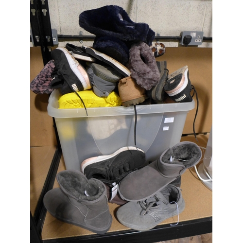 3112 - Assorted odd & single shoes & slippers - ex/display and used *This lot is subject to VAT