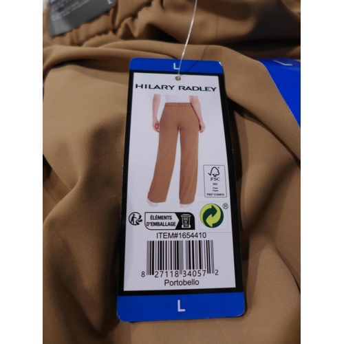 3114 - Quantity of Ladies Hilary Radley wide leg portobello coloured trousers - mixed sizes *This lot is su... 