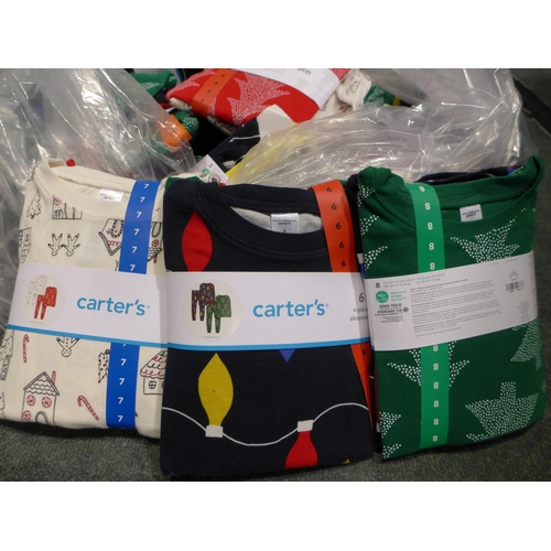 3152 - Quantity of Kid's/Toddler Pyjama sets by Carter - Various sizes/styles/colours *This lot is subject ... 