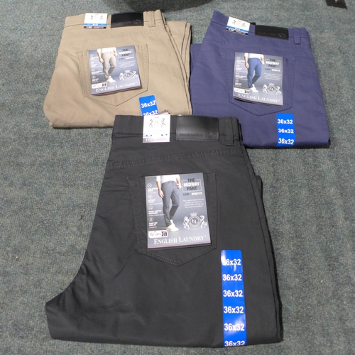 3154 - Assorted Men's trousers - Various sizes/syles etc. *This lot is subject to VAT