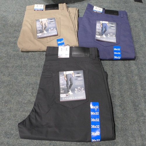 3155 - Assorted Men's trousers - Various sizes/syles etc. *This lot is subject to VAT