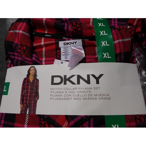 3158 - Quantity of Ladies DKNY pyjama sets - mixed sizes *This lot is subject to VAT