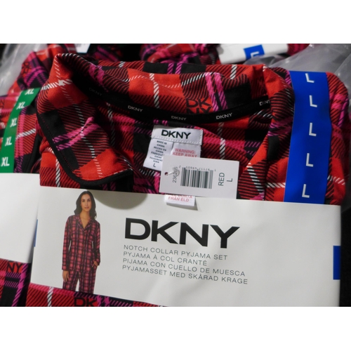 3158 - Quantity of Ladies DKNY pyjama sets - mixed sizes *This lot is subject to VAT