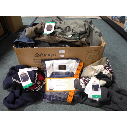 3179 - Assorted Men's clothing - mainly jumpers - various sizes, styles, etc. *This lot is subject to VAT