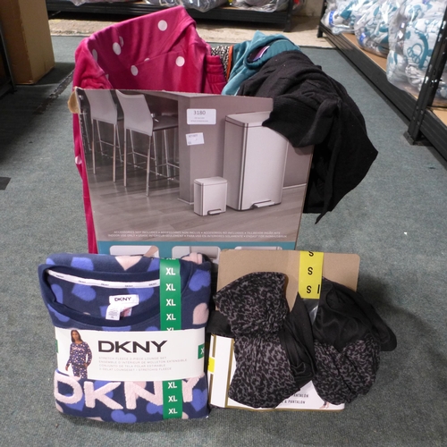 3180 - Quantity of Ladies PJ's and Loungewear to include: DKNY - various sizes & styles  *This lot is subje... 