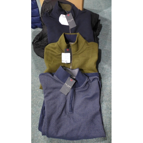 3182 - Assortment of Men's coats, jackets, jumpers and fleeces - mixed sizes/styles  *This lot is subject t... 