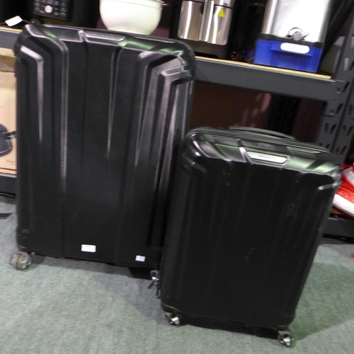 3390 - Samsonite Endure 2-piece Hardside Suitcases (damaged) Original RRP £119.99 + VAT (318-221) *This lot... 