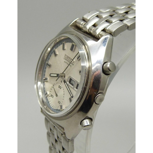 1004 - A gentleman's Seiko automatic wristwatch (6139) with stainless steel strap