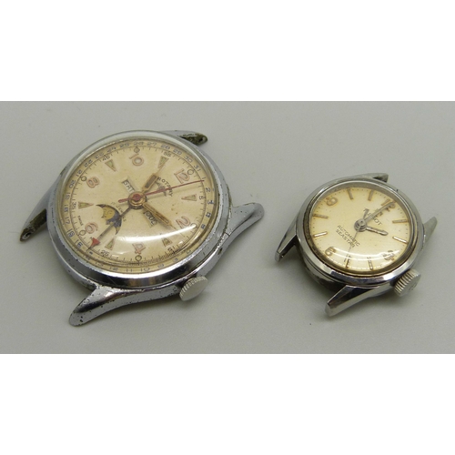 1017 - A gentleman's Rotary wristwatch and a lady's Tissot automatic wristwatch