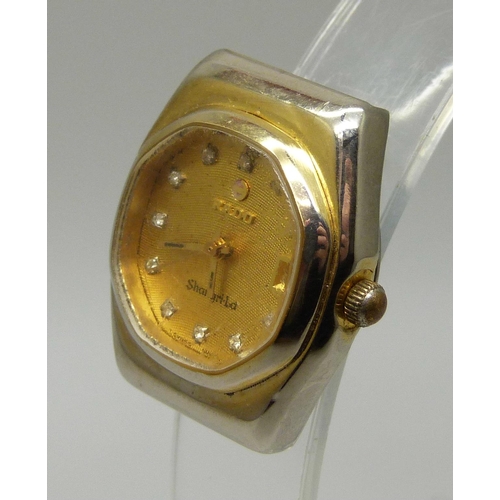 1052 - A lady's Rado Shangri-La automatic 17 jewel wristwatch head, 22mm case