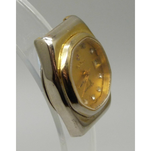 1052 - A lady's Rado Shangri-La automatic 17 jewel wristwatch head, 22mm case