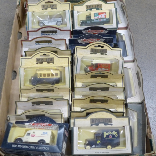 1176 - A collection of thirty model vehicles, Days Gone and Vanguards