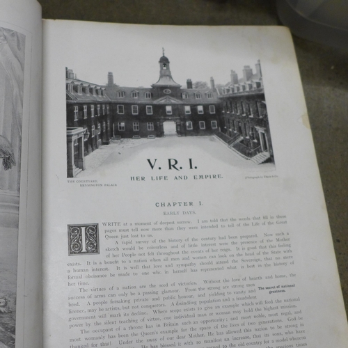 1191 - V.RI., Her Life and Empire, Persia, The Immortal Kingdom and a three-volume set, Nottinghamshire, Do... 