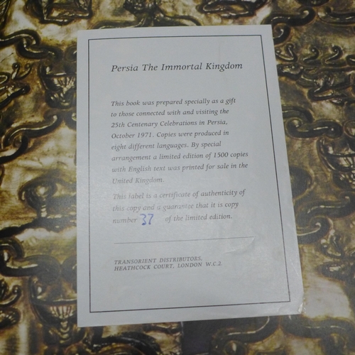 1191 - V.RI., Her Life and Empire, Persia, The Immortal Kingdom and a three-volume set, Nottinghamshire, Do... 