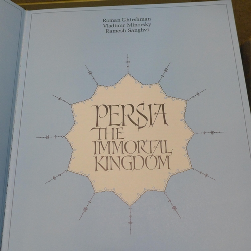 1191 - V.RI., Her Life and Empire, Persia, The Immortal Kingdom and a three-volume set, Nottinghamshire, Do... 