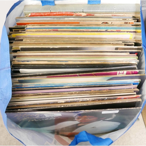 1226 - A collection of LP records, Culture Club, Blondie, Eurythmics, ABBA, Adam Ant, etc. **PLEASE NOTE TH... 