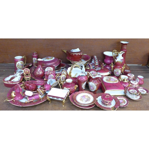 686 - A collection of Limoges porcelain, approximately 60 pieces