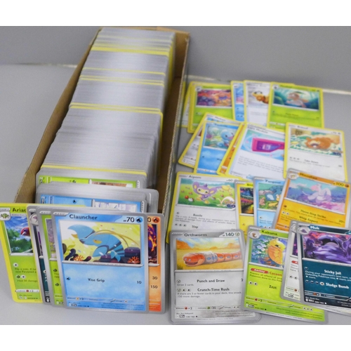 705 - A large quantity of Pokemon cards, over 800