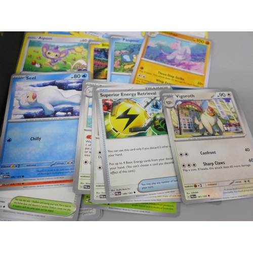 705 - A large quantity of Pokemon cards, over 800