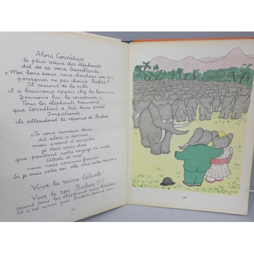 715 - One volume, Histoire de Barbar le petit elephant, Jean de Brunhoff, 1931