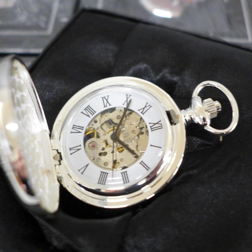 720 - Twelve mechanical Glory of Steam pocket watches including Flying Scotsman