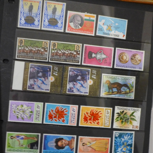 729 - Two boxes of stamps