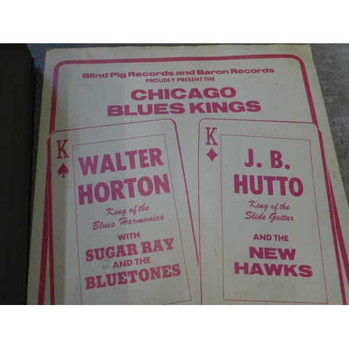 736 - An original U.S. blues poster 