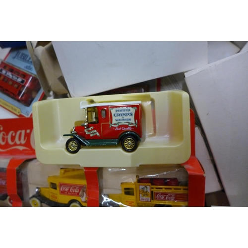 748 - A collection of mainly Lledo die-cast model vehicles, boxed