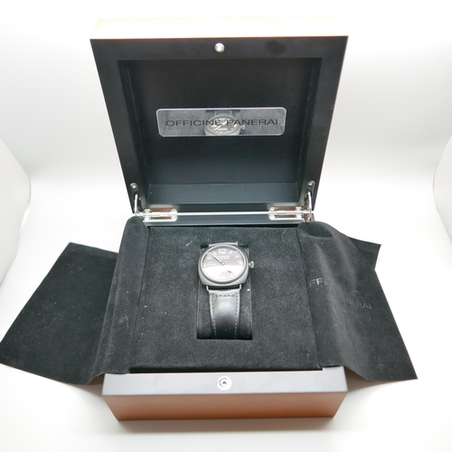 901 - A Panerai Radiomir Black Seal wristwatch, OP 6723-BB 1530695, with box and papers