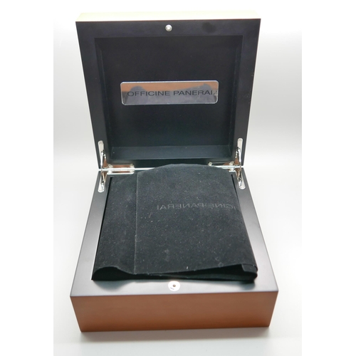 901 - A Panerai Radiomir Black Seal wristwatch, OP 6723-BB 1530695, with box and papers