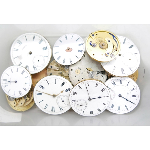 927 - Pocket watch movements, (15)