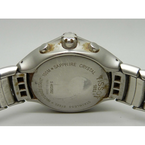 987 - A stainless steel Tissot chronograph wristwatch